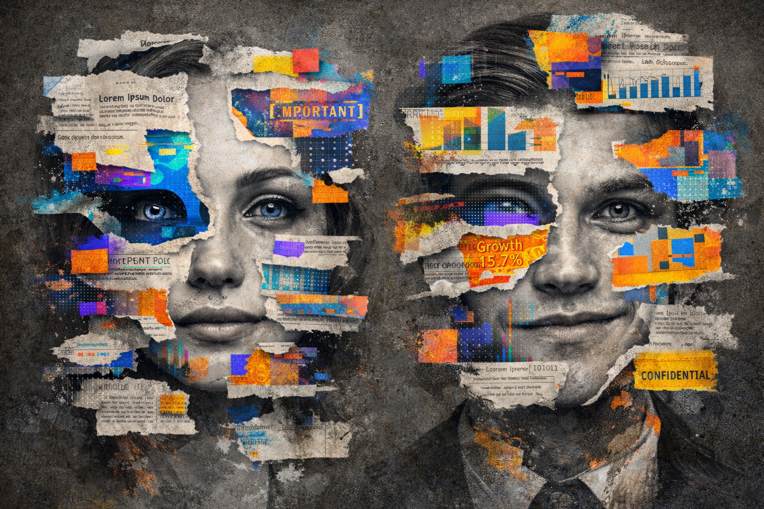 Graphic showing AI hallucination risks and enterprise validation layers